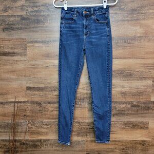 American Eagle Jeans 2 R Jegging Curvy Super Hi Rise Next Level Stretch